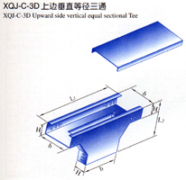 XQJ-C-3D上边垂直等径三通生产厂家